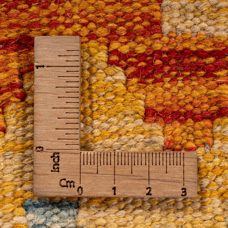 Kelim Carpet - Splash - 306 x 208 cm - flerfärgad