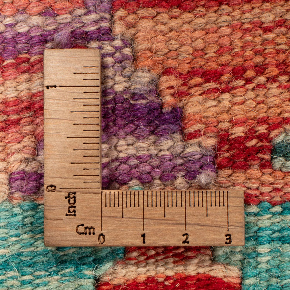 Kelim Carpet - Splash - 285 x 206 cm - flerfärgad