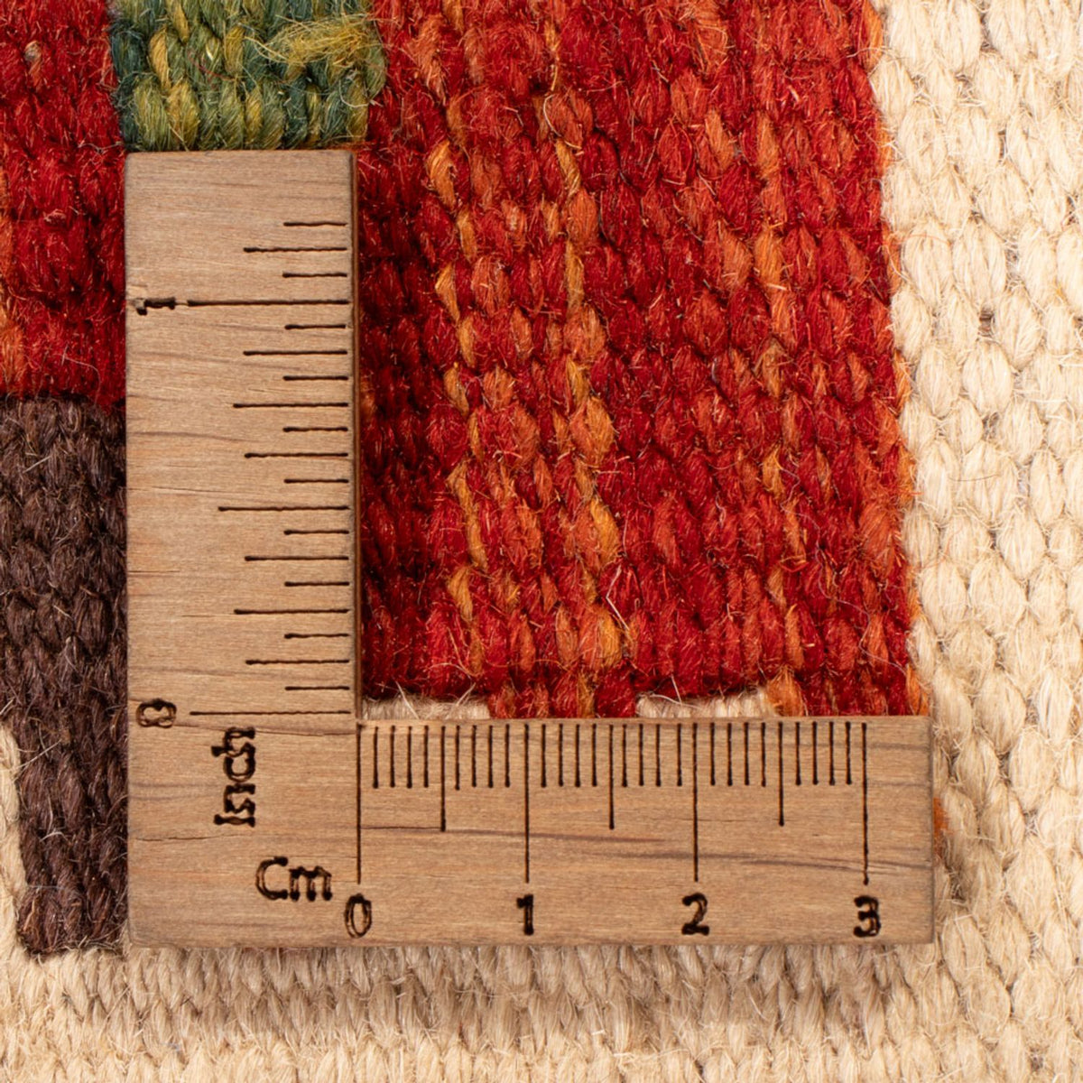 Runner Kelim Carpet - Splash - 199 x 101 cm - flerfärgad