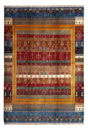 Gabbeh-matta - Loribaft Persian - 250 x 173 cm - flerfärgad