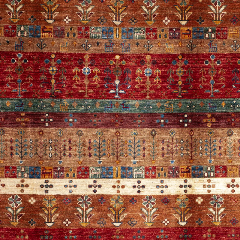 Gabbeh-matta - Loribaft Persian - 250 x 173 cm - flerfärgad