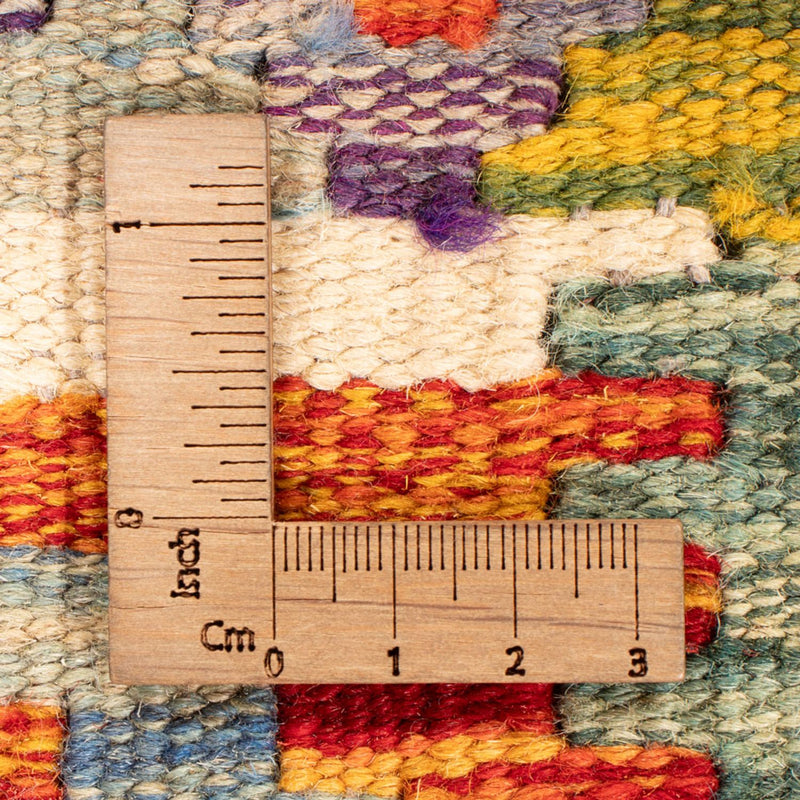 Kelim Carpet - Splash - 238 x 178 cm - flerfärgad