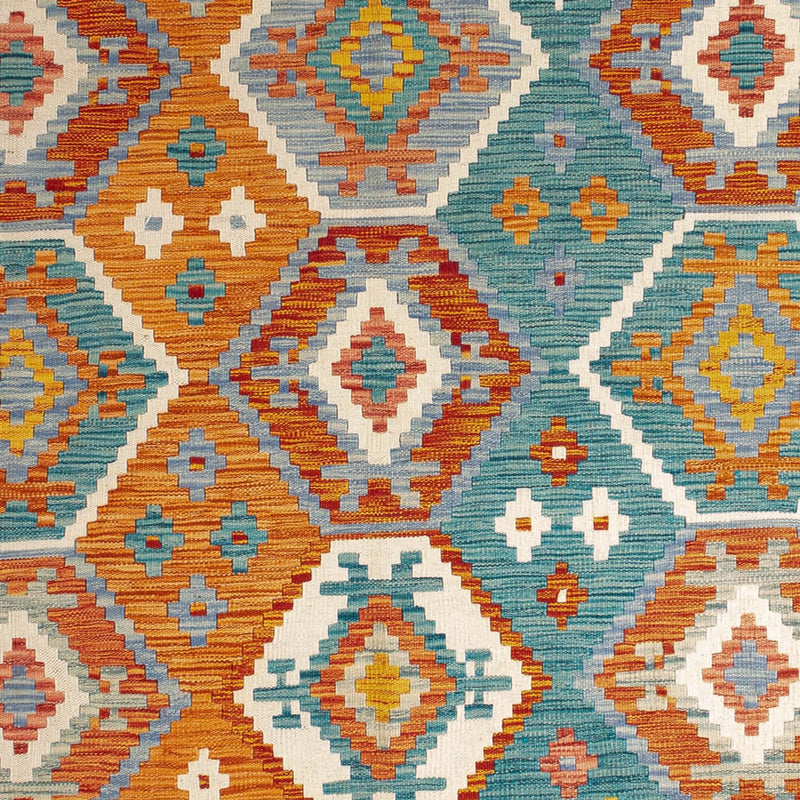 Kelim Carpet - Splash - 248 x 178 cm - flerfärgad