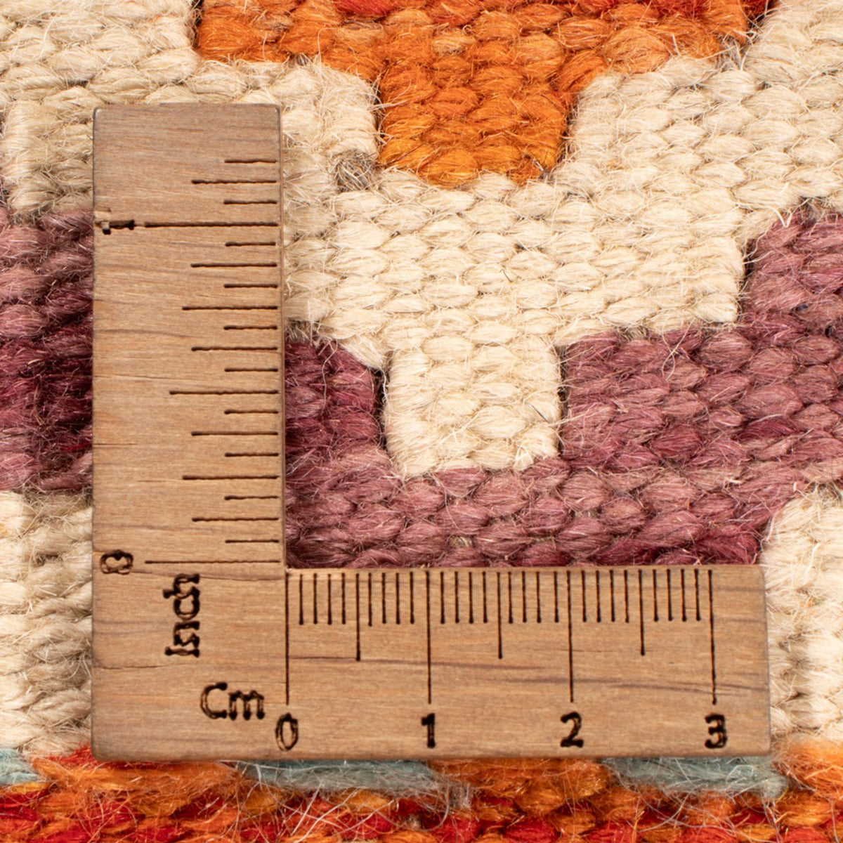 Kelim Carpet - Splash - 197 x 154 cm - flerfärgad