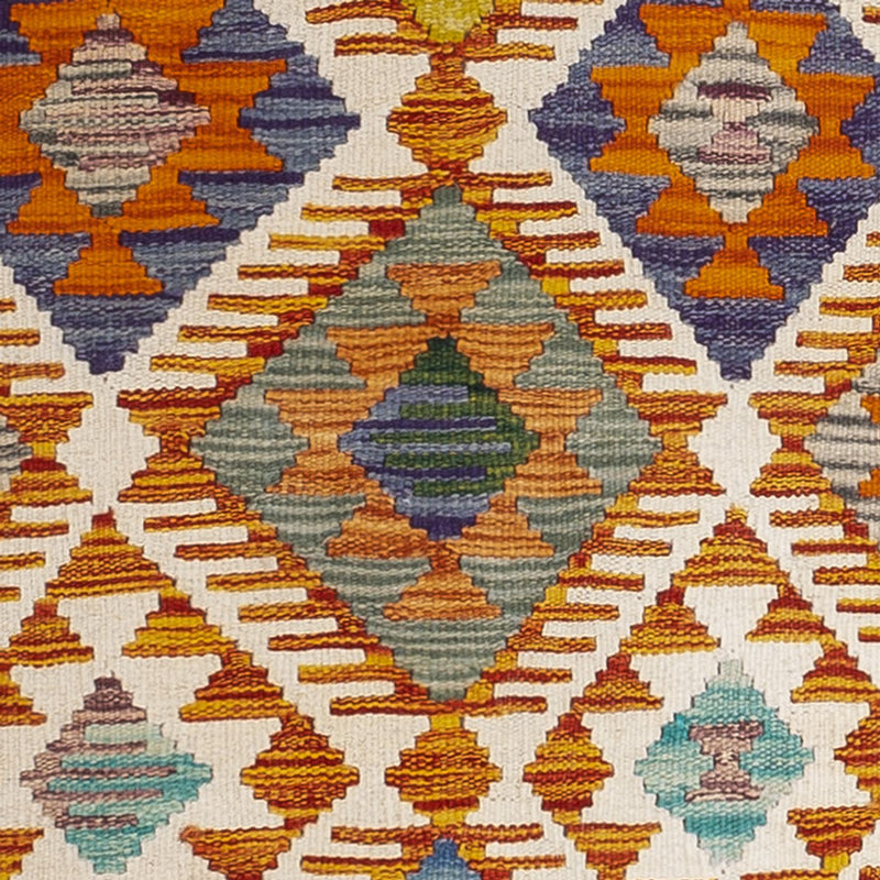 Runner Kelim Carpet - Splash - 234 x 80 cm - flerfärgad