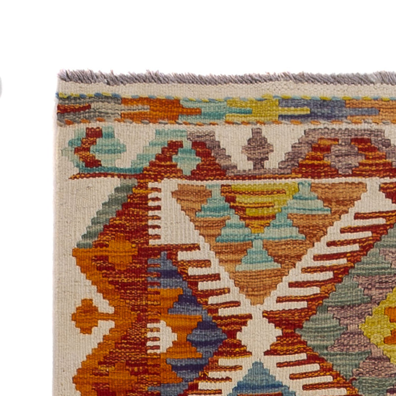 Runner Kelim Carpet - Splash - 234 x 80 cm - flerfärgad