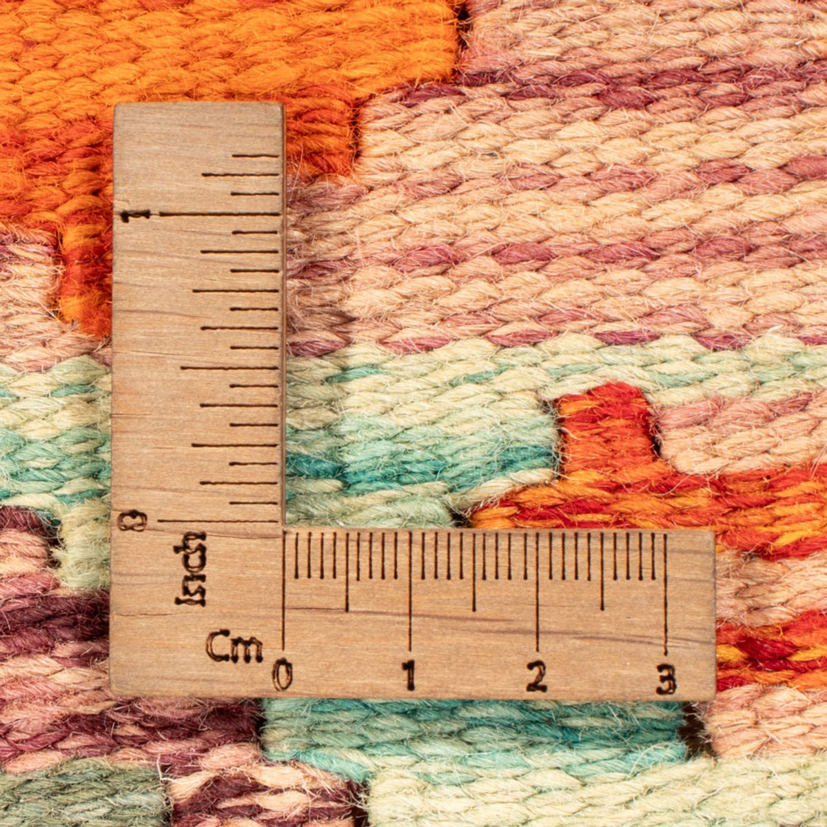 Runner Kelim Carpet - Splash - 233 x 87 cm - flerfärgad