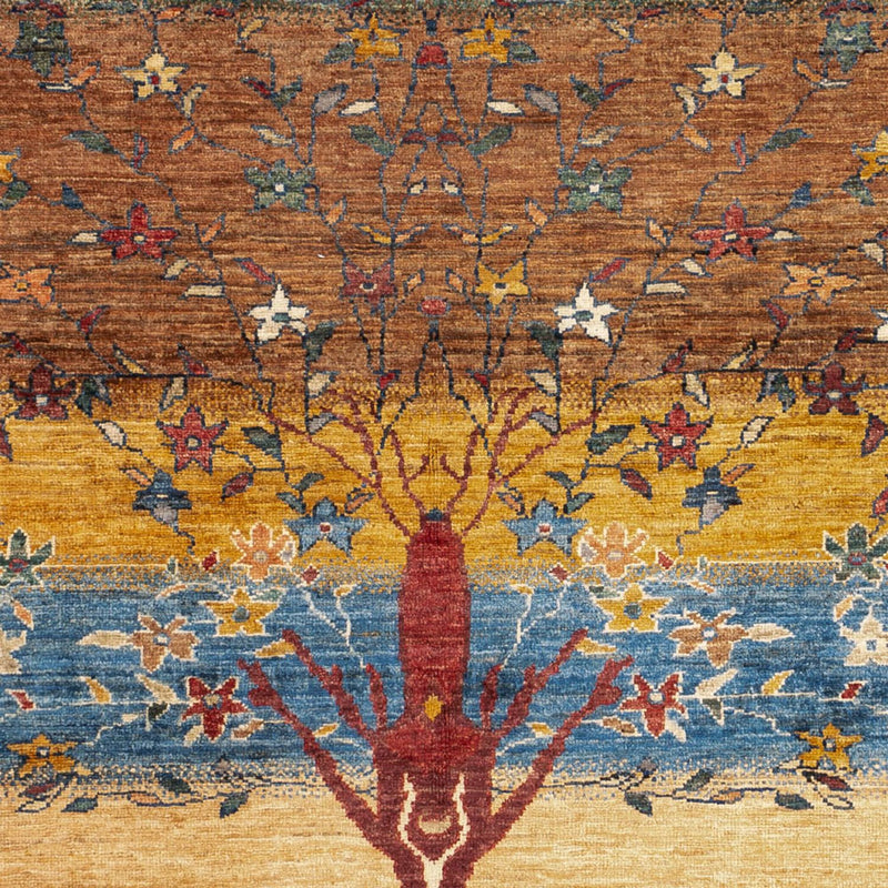 Gabbeh-matta - Loribaft Persian - 193 x 158 cm - flerfärgad