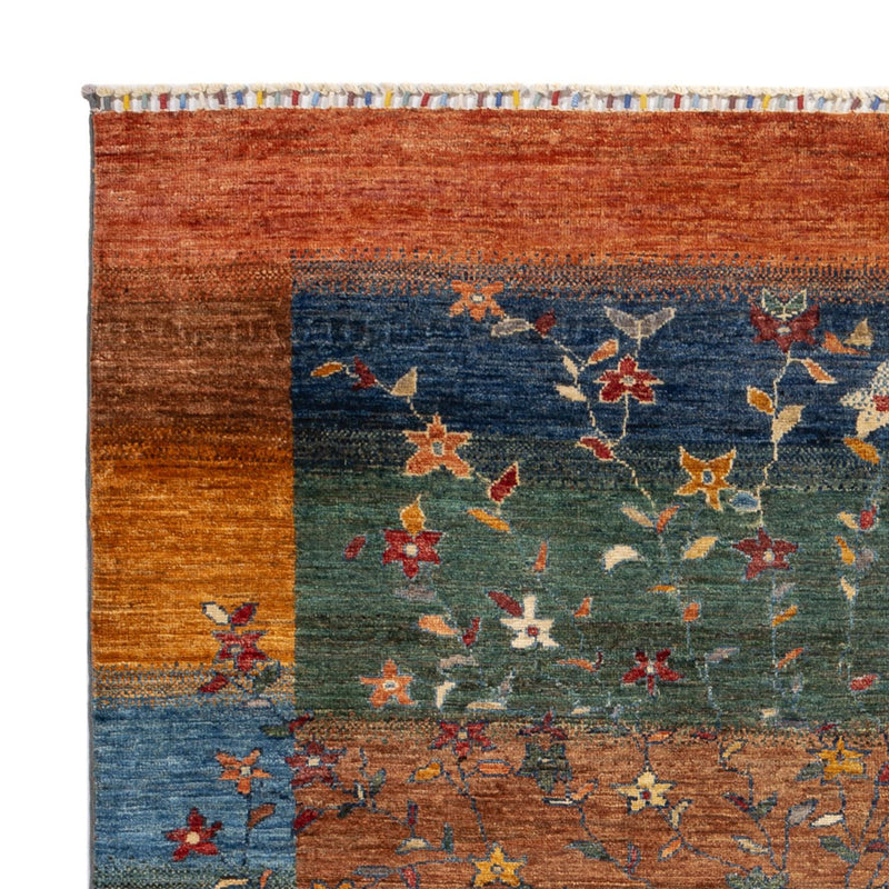 Gabbeh-matta - Loribaft Persian - 193 x 158 cm - flerfärgad