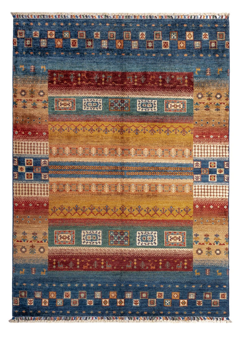 Gabbeh-matta - Loribaft Persian - 183 x 131 cm - flerfärgad