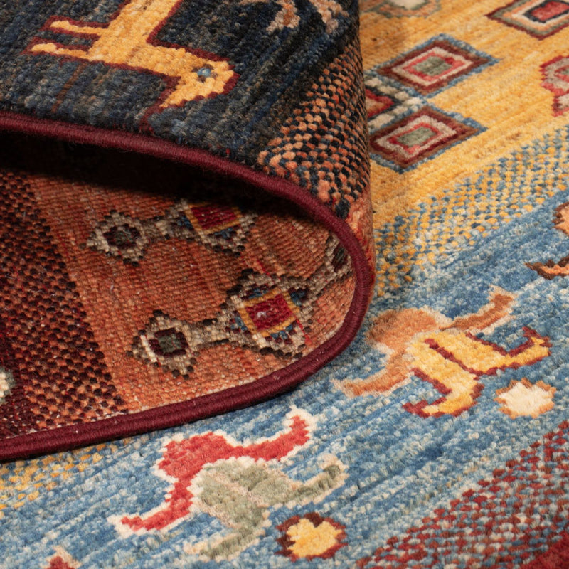 Gabbeh-matta - Loribaft Persian - 148 x 105 cm - flerfärgad