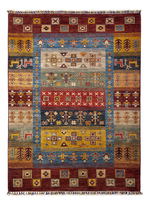 Gabbeh-matta - Loribaft Persian - 143 x 105 cm - flerfärgad