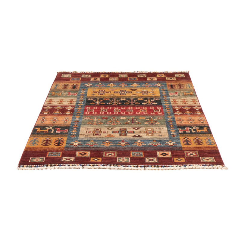 Gabbeh-matta - Loribaft Persian - 143 x 105 cm - flerfärgad