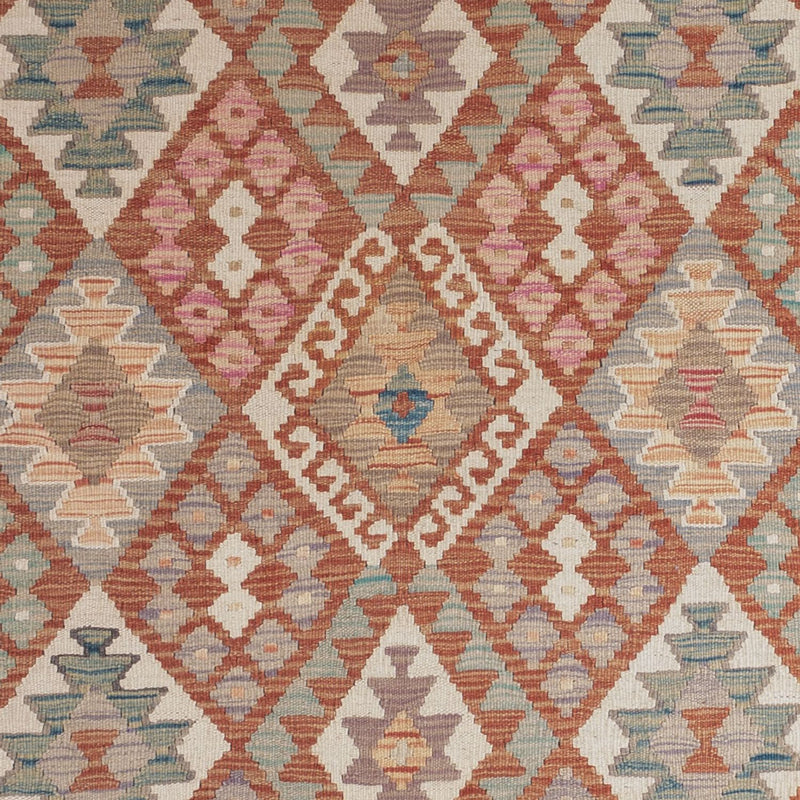Kelim Carpet - Splash - 193 x 137 cm - flerfärgad