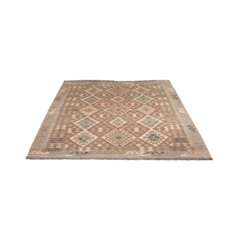 Kelim Carpet - Splash - 193 x 137 cm - flerfärgad