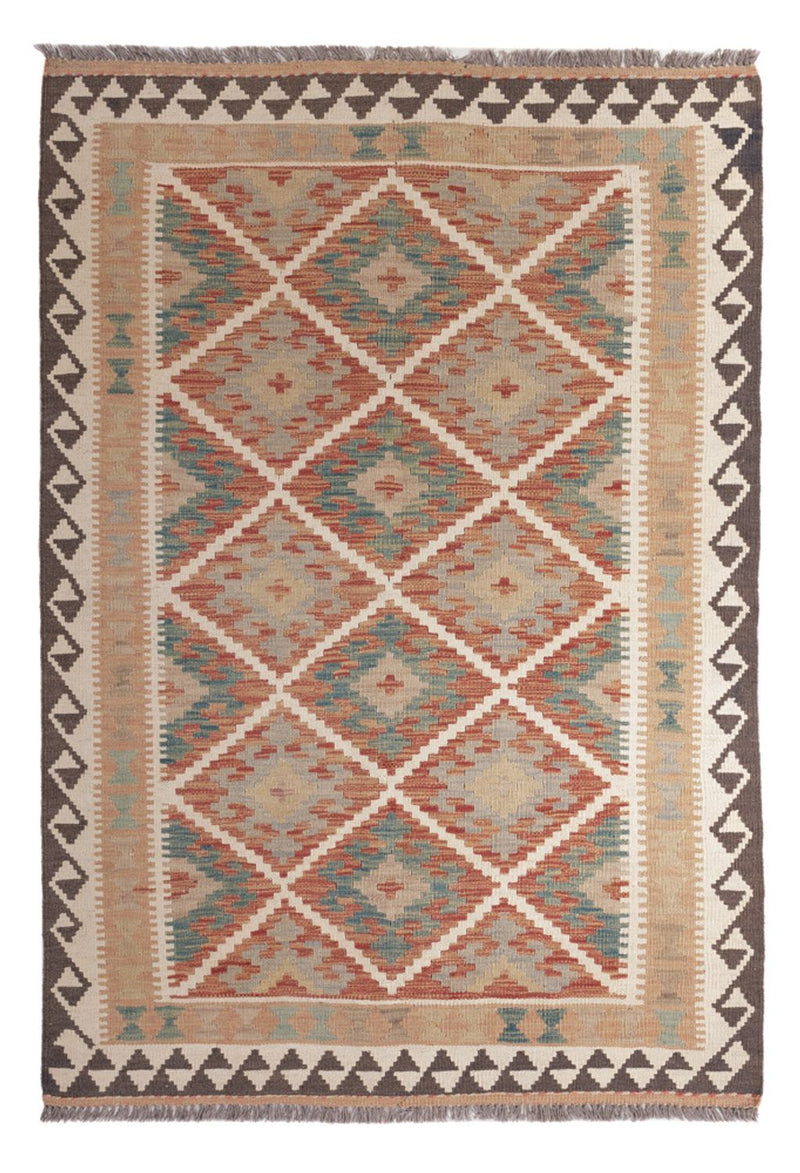 Kelim Carpet - Splash - 179 x 124 cm - flerfärgad
