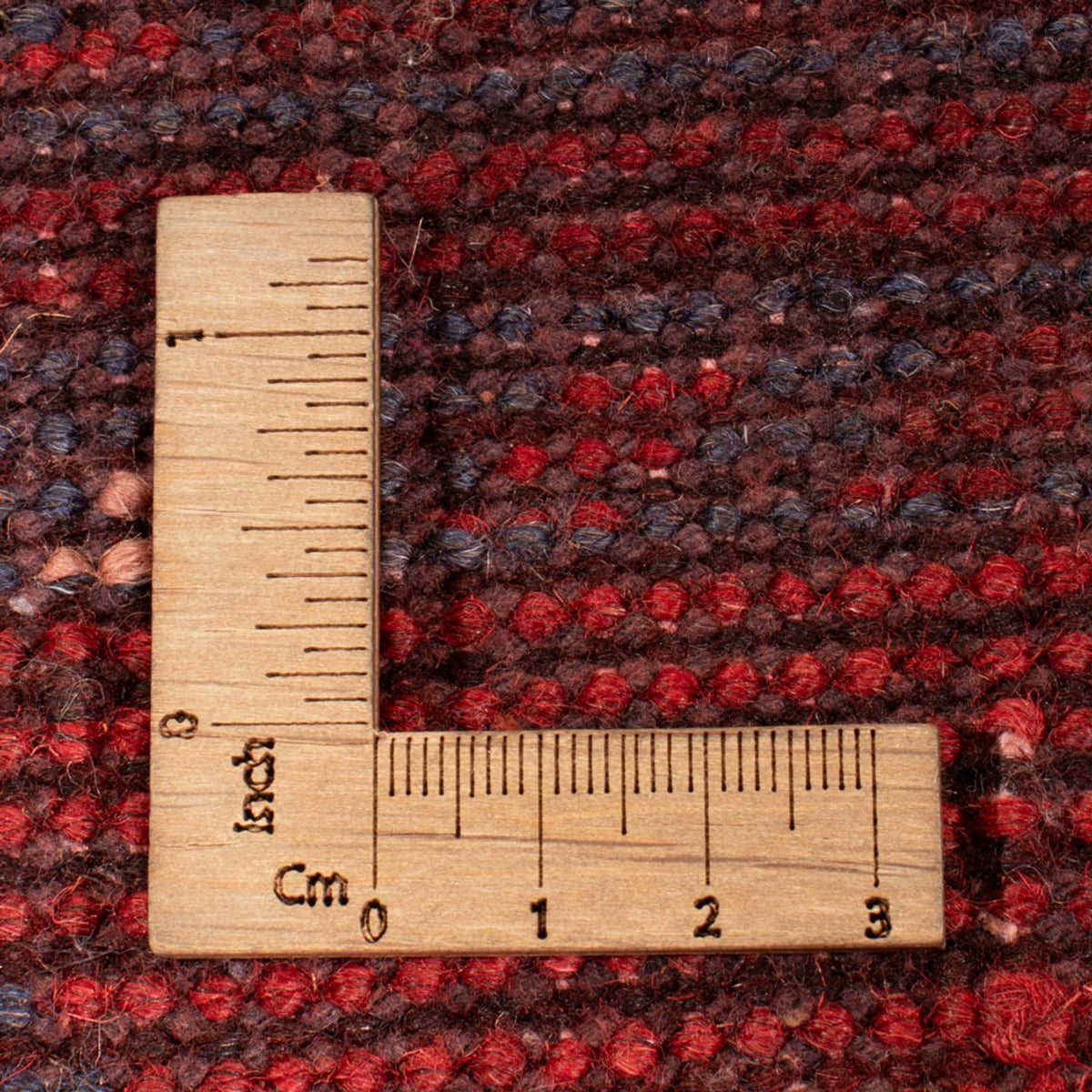 Afghansk matta - Filpa - 66 x 49 cm - röd