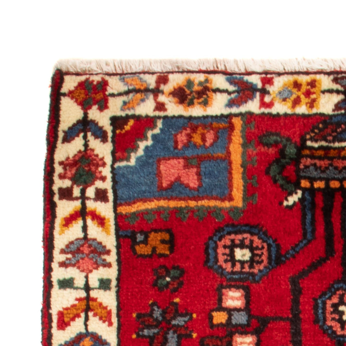 Persisk matta - Nomadic - 91 x 51 cm - röd