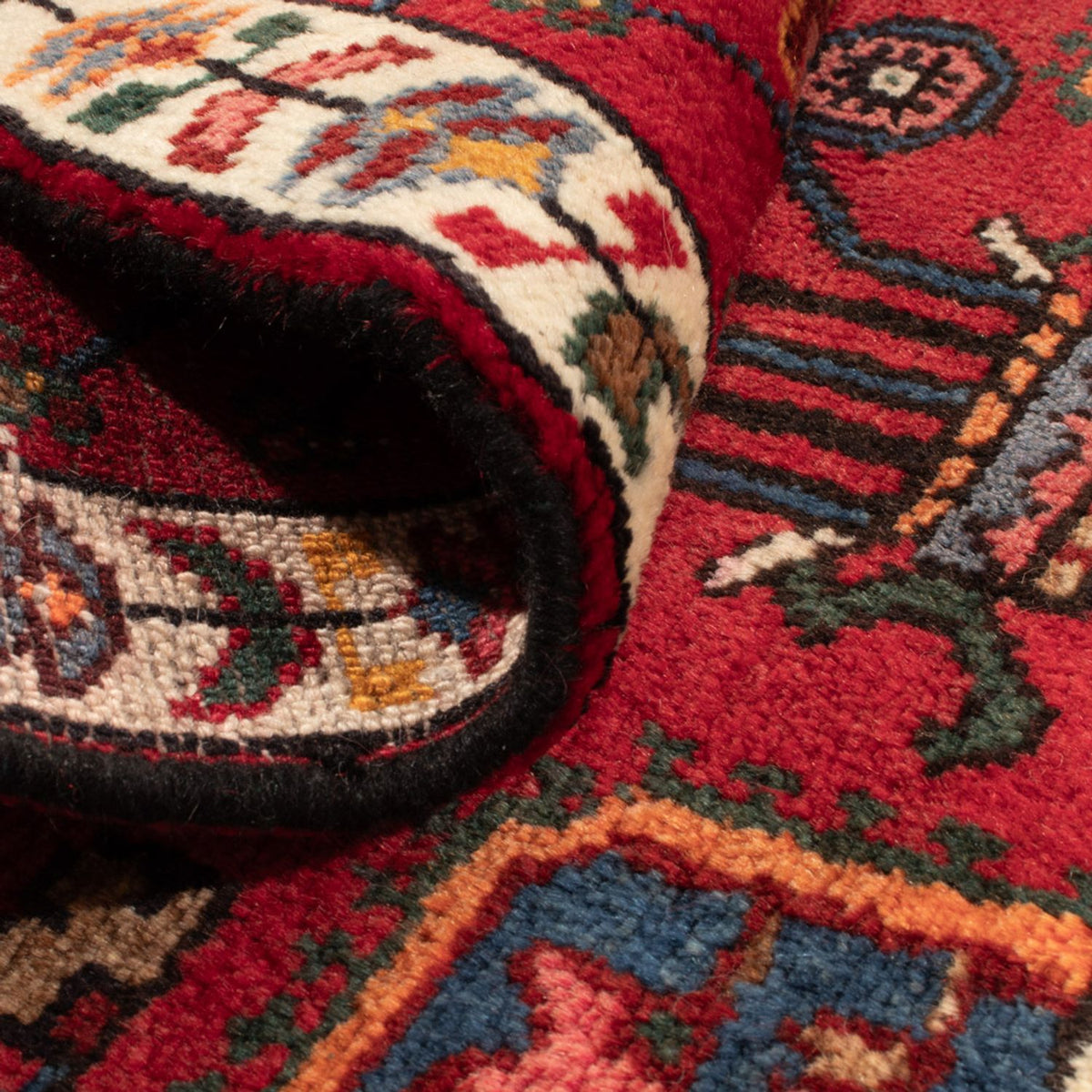 Persisk matta - Nomadic - 91 x 51 cm - röd