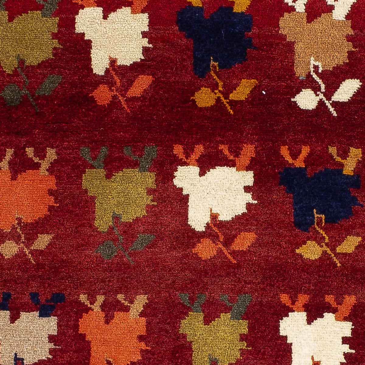 Runner Persisk matta - Nomadic - 190 x 83 cm - mörkröd