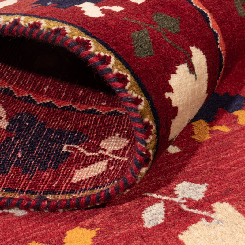 Runner Persisk matta - Nomadic - 190 x 83 cm - mörkröd