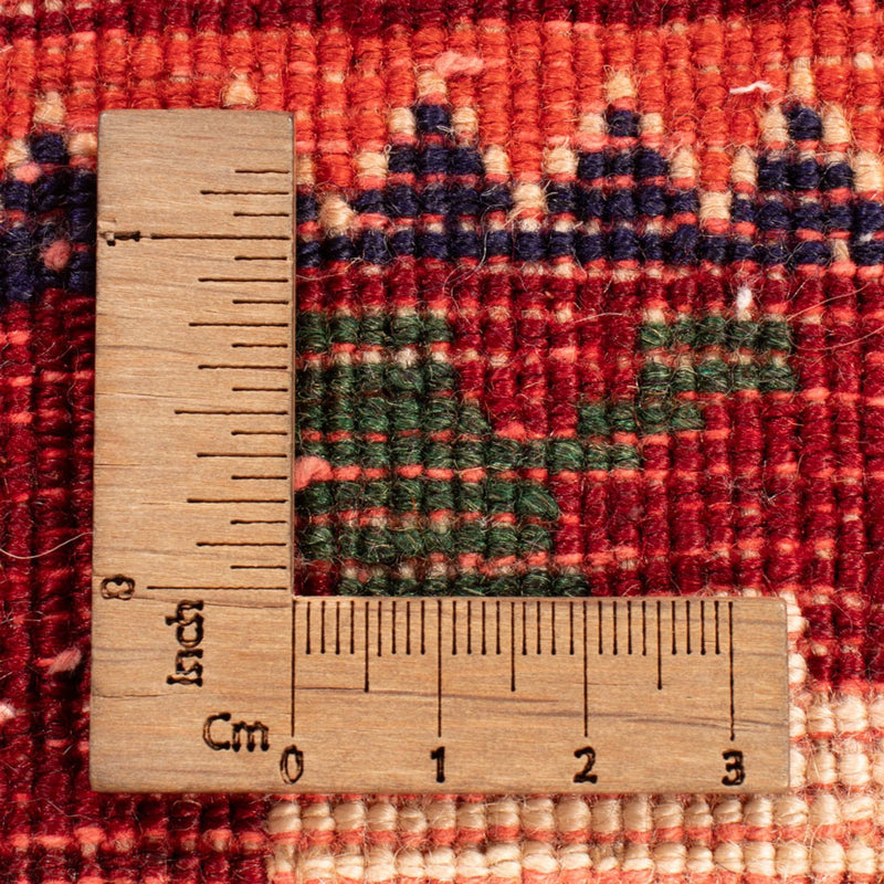 Runner Persisk matta - Nomadic - 190 x 83 cm - mörkröd