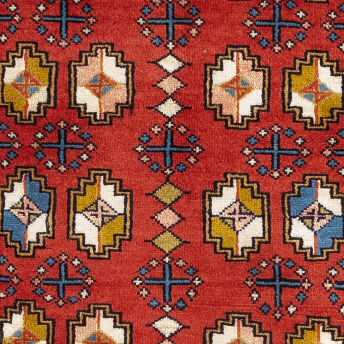 Persisk matta - Nomadic - 130 x 64 cm - flerfärgad