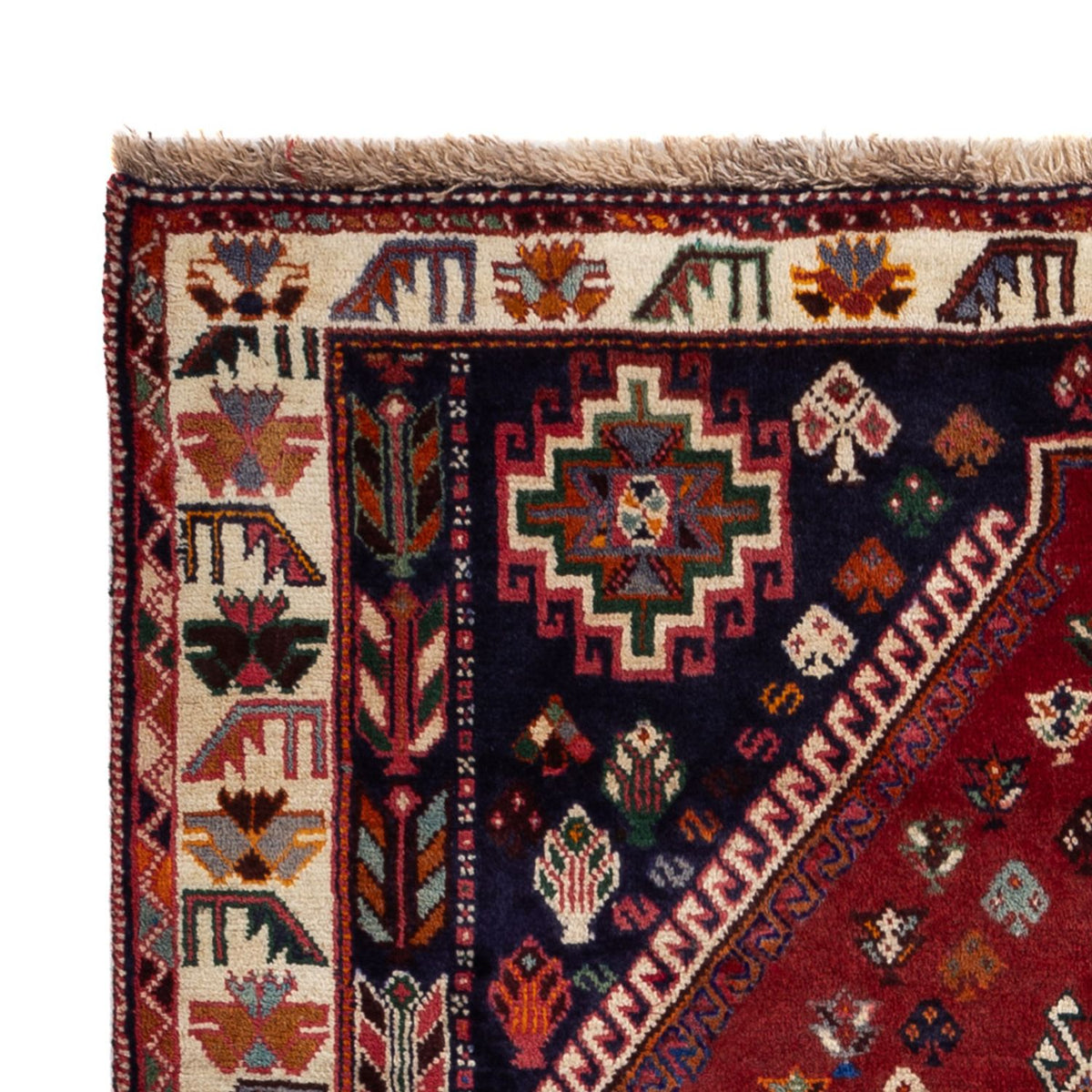 Persisk matta - Nomadic - 158 x 116 cm - terrakotta