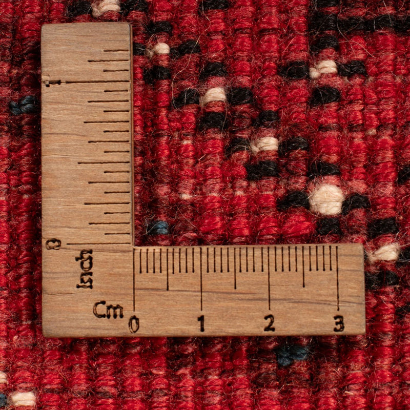 Persisk matta - Nomadic - 133 x 84 cm - mörkröd