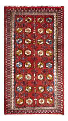Persisk matta - Nomadic - 123 x 65 cm - röd