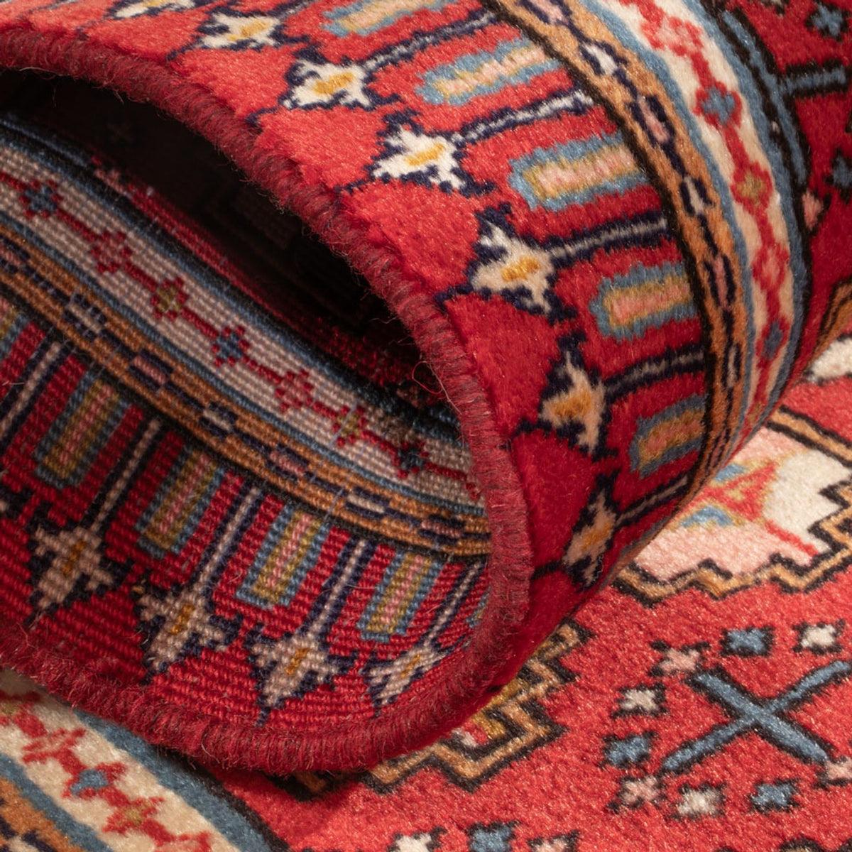 Persisk matta - Nomadic - 123 x 65 cm - röd