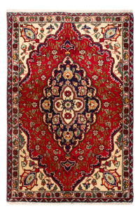 Persisk matta - Tabriz - 86 x 58 cm - röd