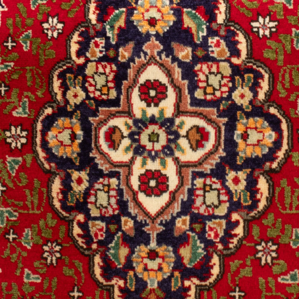 Persisk matta - Tabriz - 86 x 58 cm - röd
