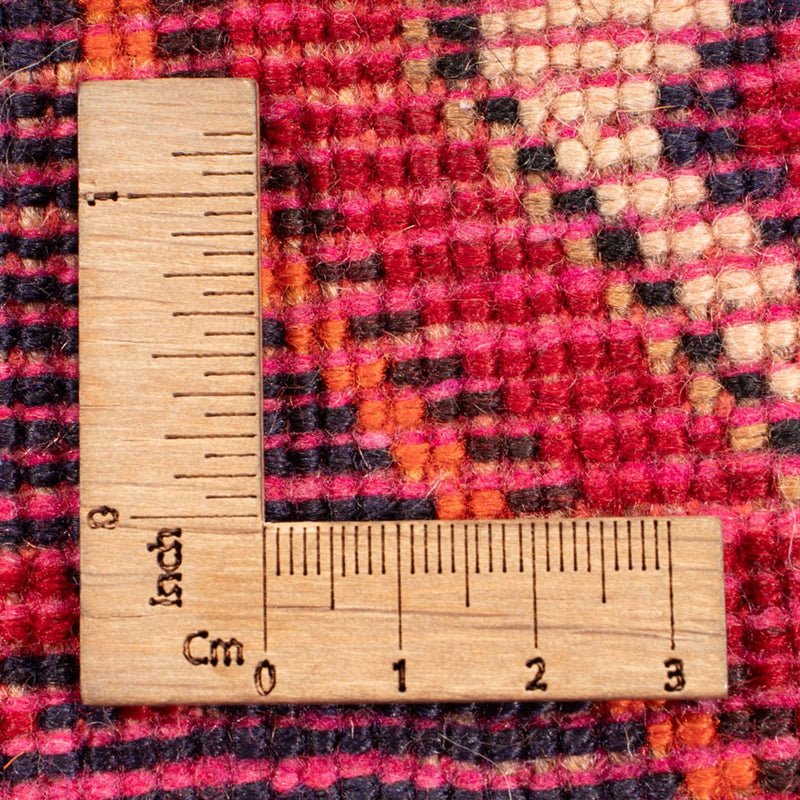 Persisk matta - Nomadic - 256 x 141 cm - mörkröd