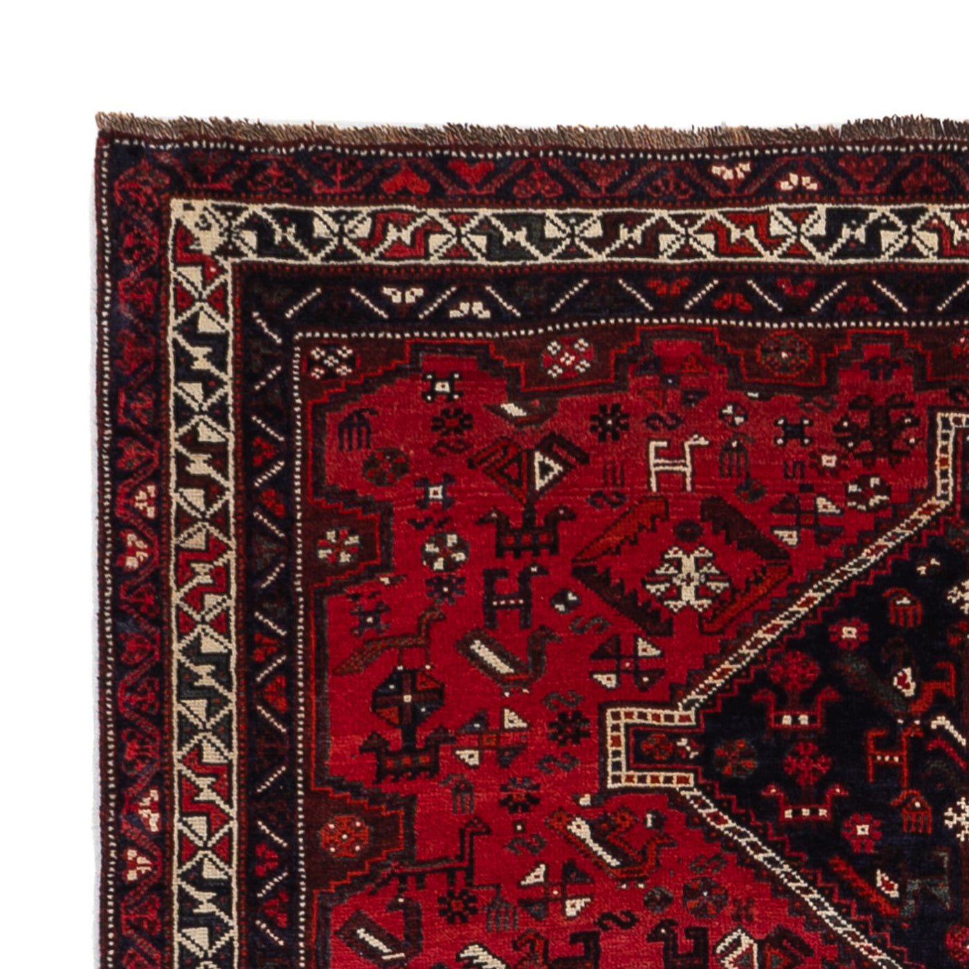 Persisk matta - Nomadic - 221 x 159 cm - röd