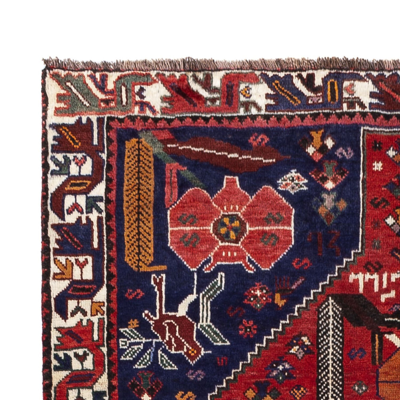 Qashqai Mattan 245x156cm - Persisk matta