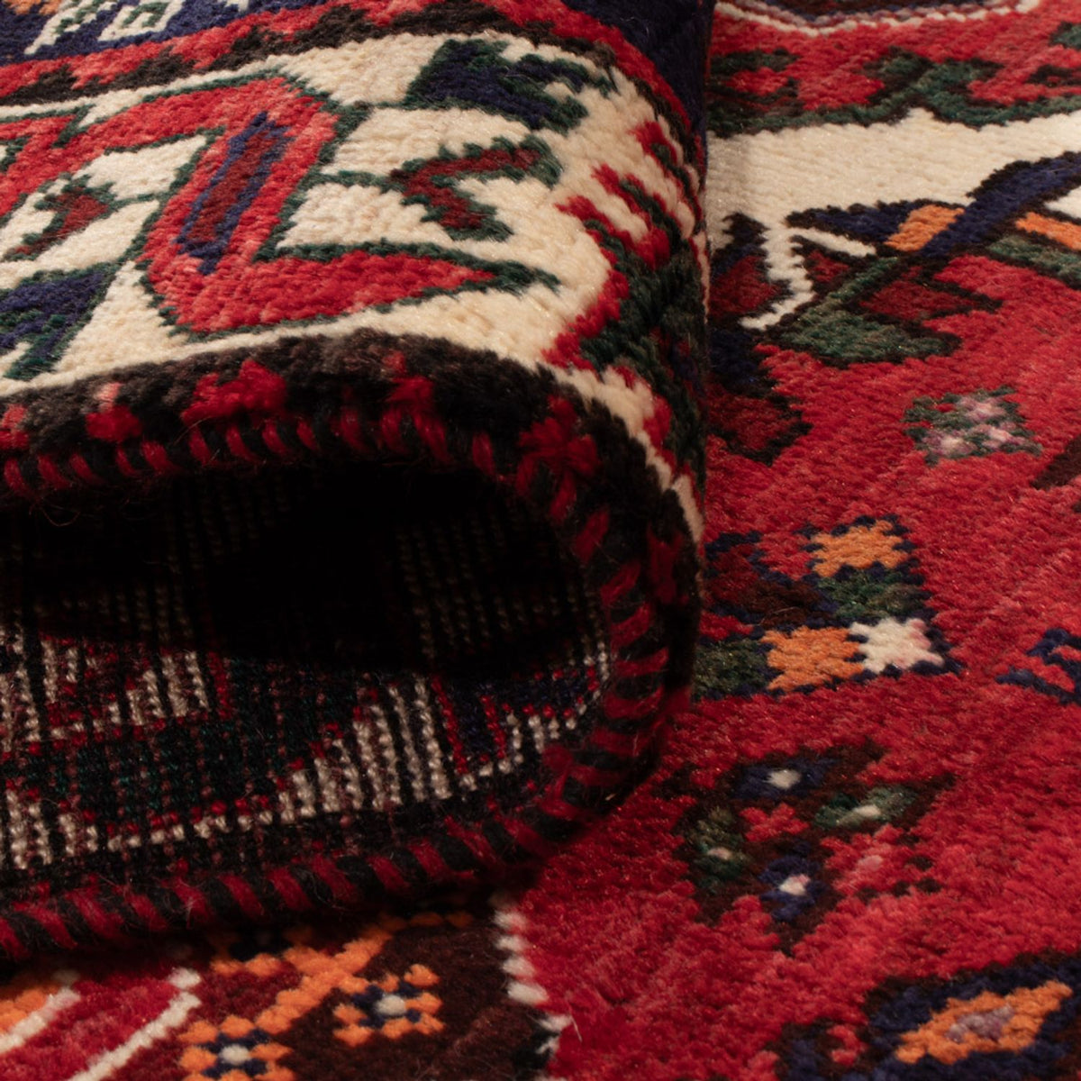 Persisk matta - Nomadic - 245 x 156 cm - röd