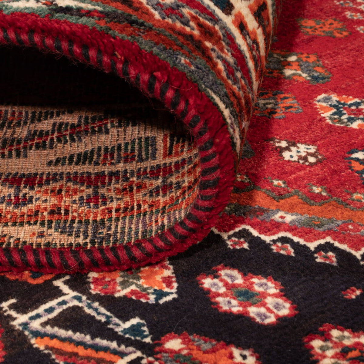 Persisk matta - Nomadic - 247 x 160 cm - röd