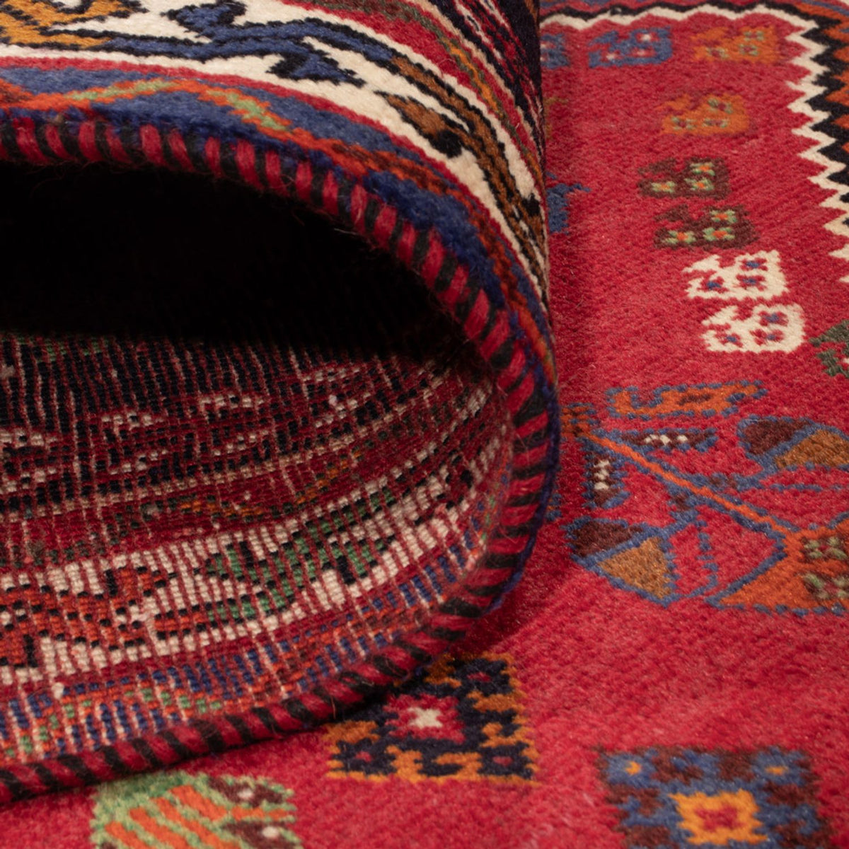 Persisk matta - Nomadic - 294 x 190 cm - röd