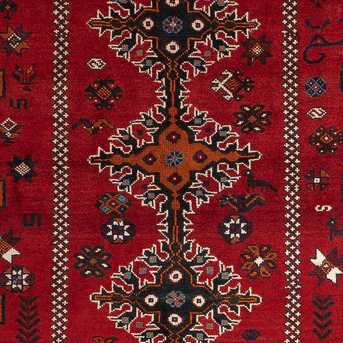 Persisk matta - Nomadic - 257 x 162 cm - röd