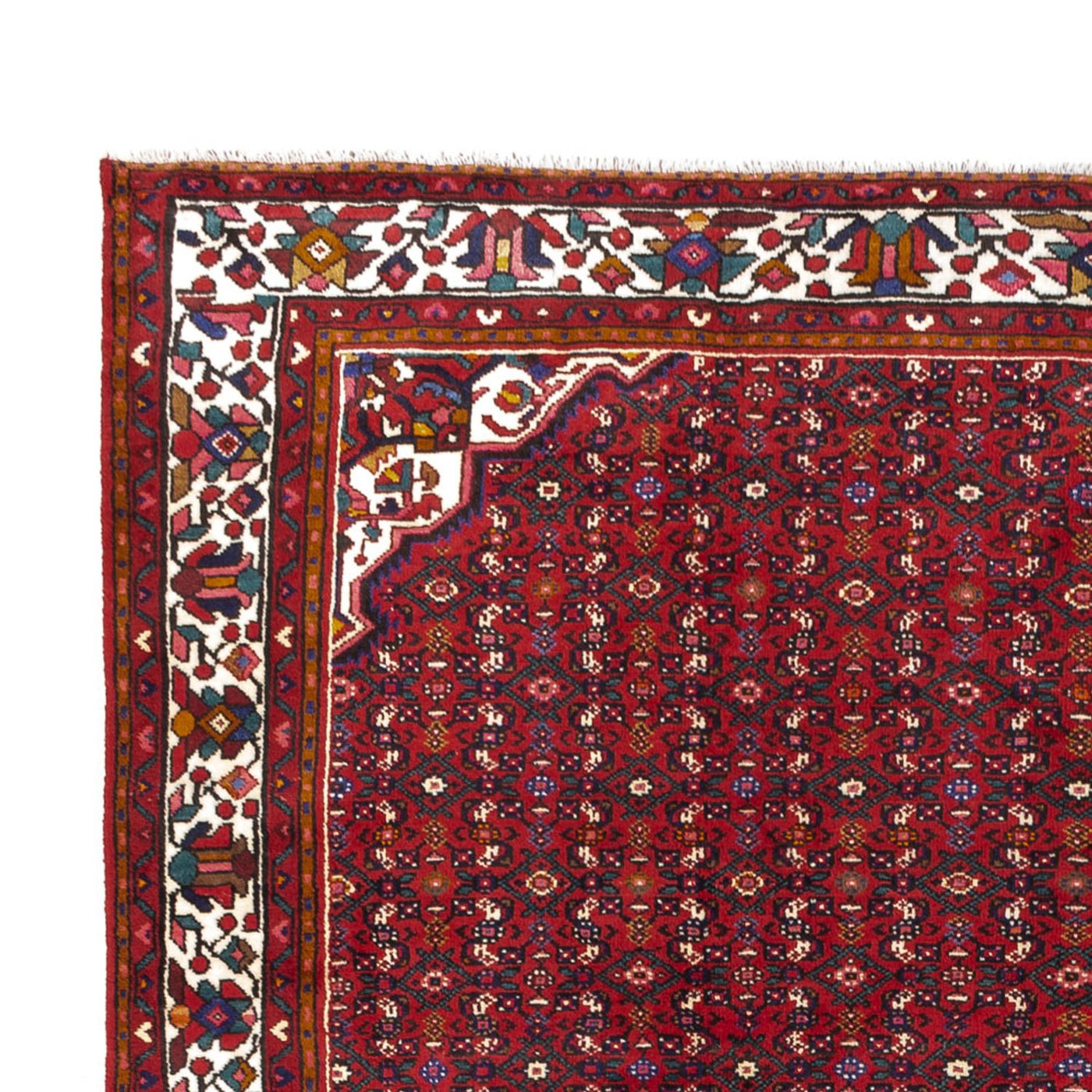 Persisk matta - Nomadic - 363 x 258 cm - mörkröd
