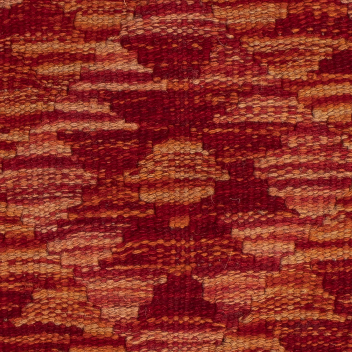 Kudde - Flodhäst kvadrat  - 50 x 50 cm - terrakotta