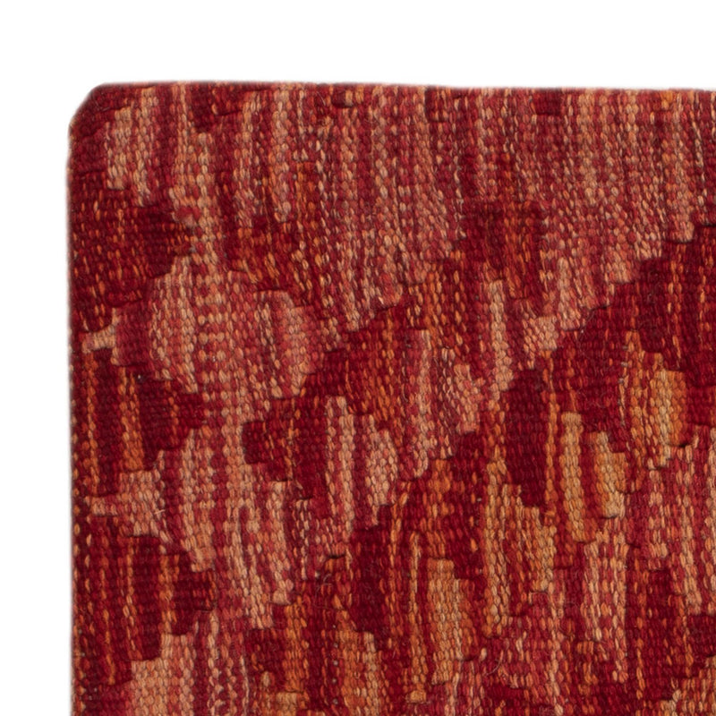 Kudde - Flodhäst kvadrat  - 50 x 50 cm - terrakotta