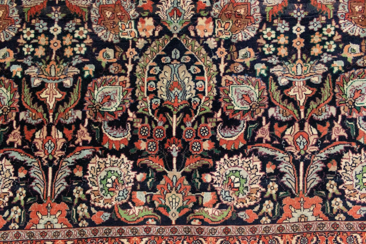 Persisk matta - Bijar kvadrat  - 197 x 187 cm - blå