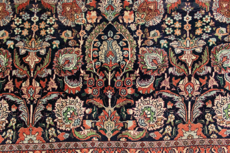 Persisk matta - Bijar kvadrat  - 197 x 187 cm - blå