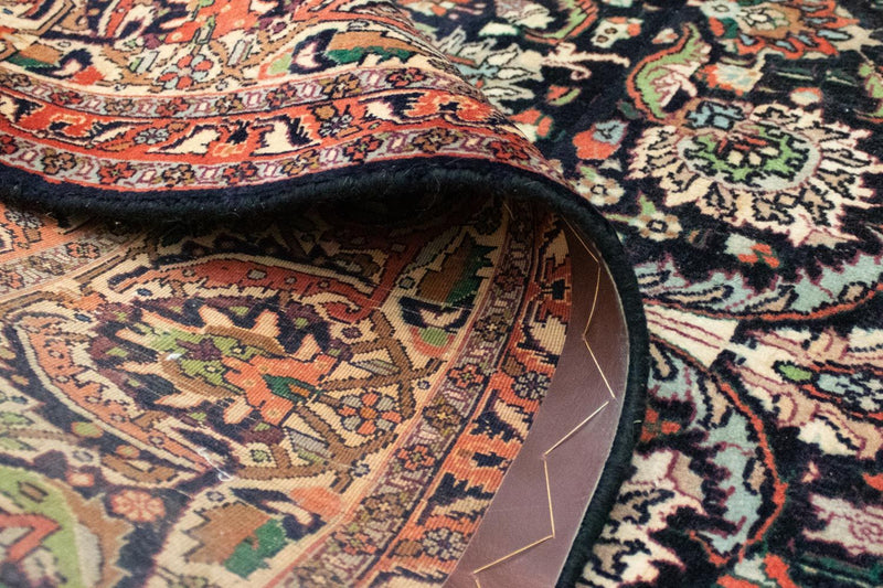 Persisk matta - Bijar kvadrat  - 197 x 187 cm - blå