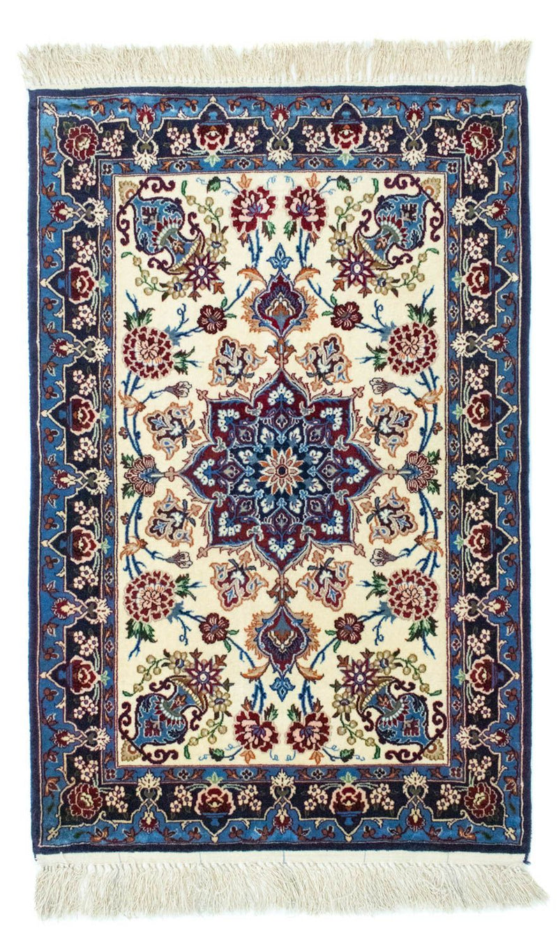 Persisk matta - Isfahan - Premium - 105 x 71 cm - blå