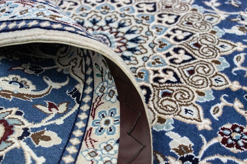 Persisk matta - Nain - 135 x 89 cm - blå