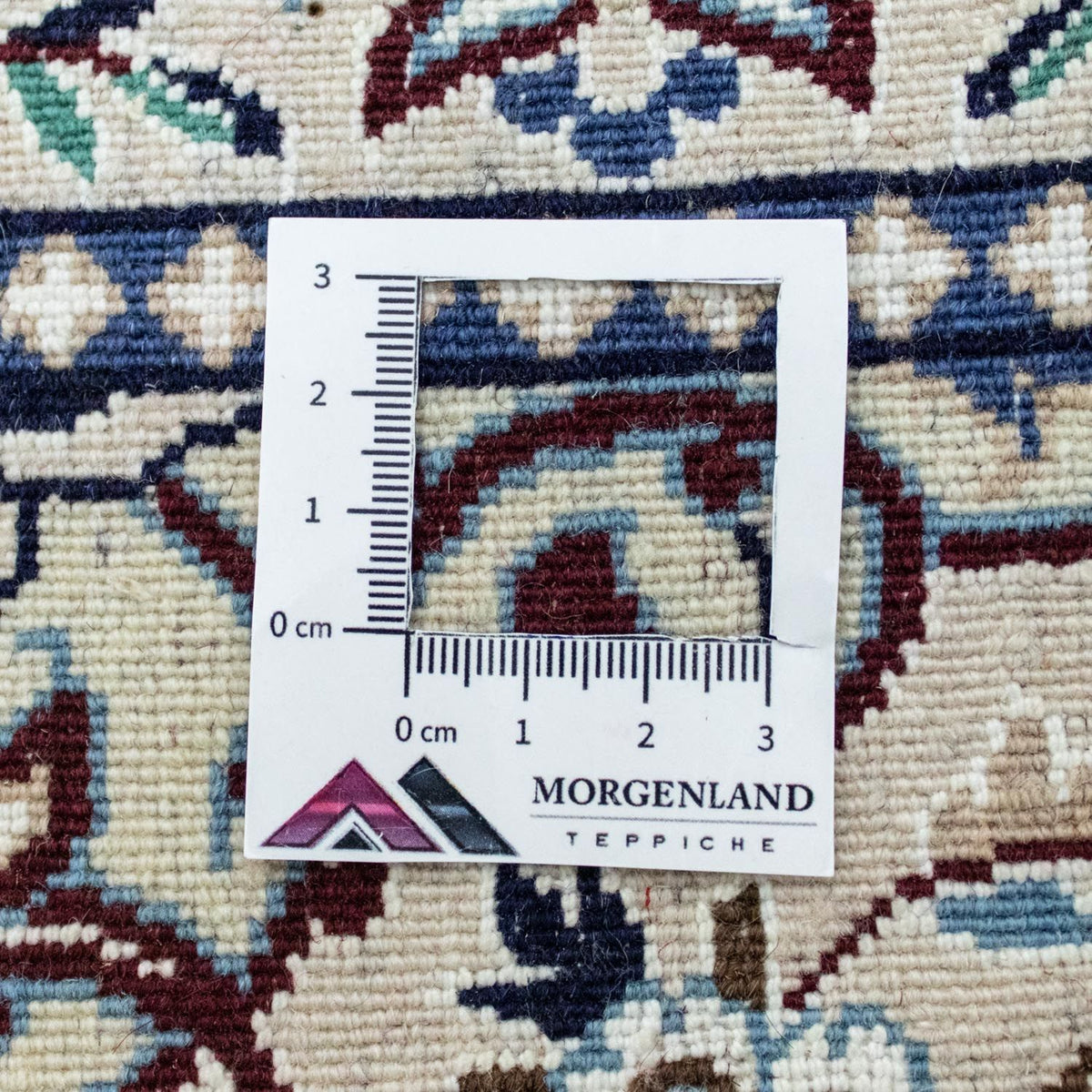 Persisk matta - Nain - 135 x 89 cm - blå