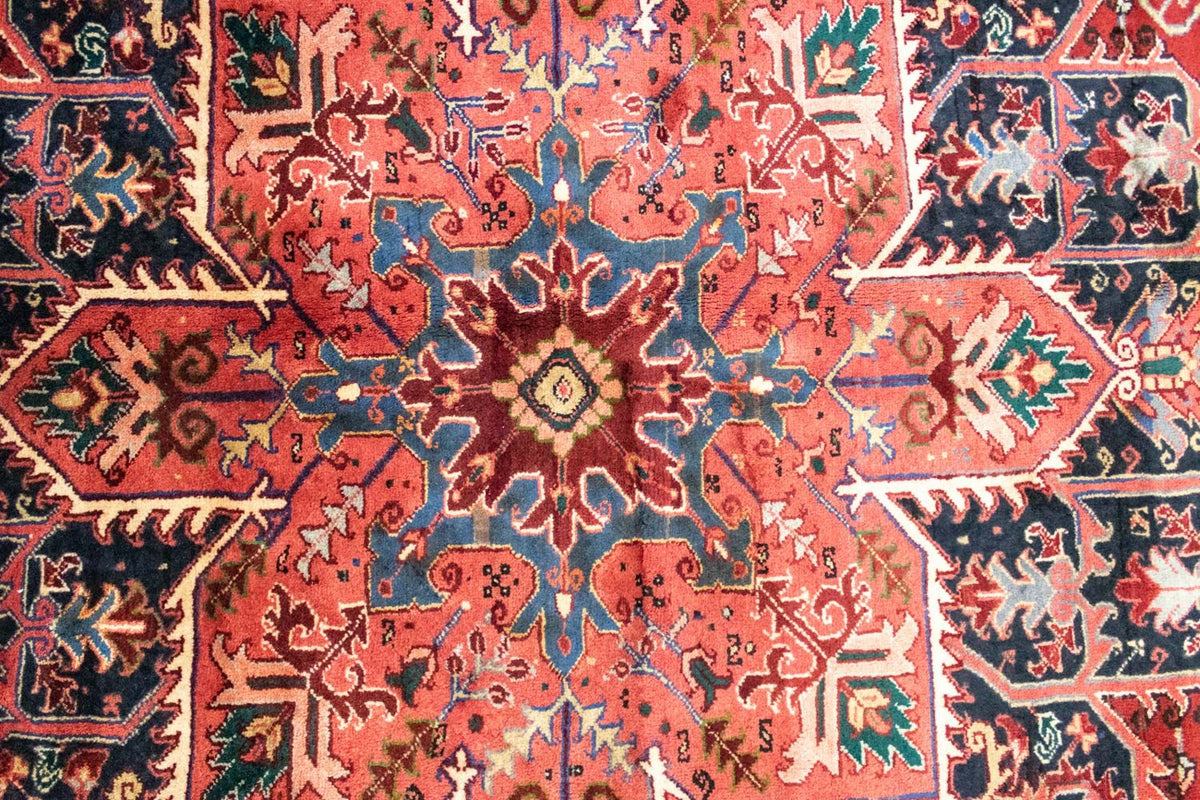 Persisk matta - Nomadic - 390 x 305 cm - röd